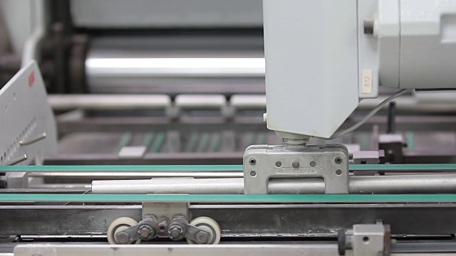 印刷机器视频素材