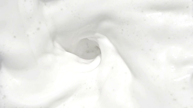 慢动作牛奶视频素材