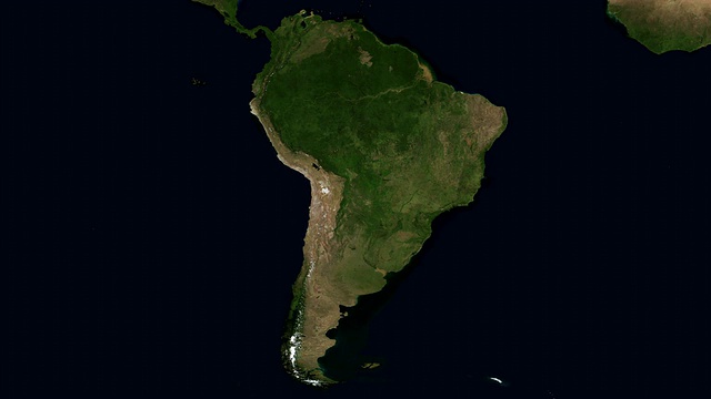 南美洲的季节。全高清和可循环视频下载