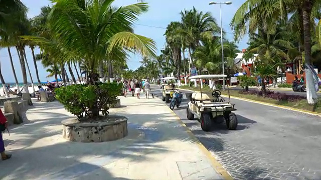 Isla Mujeres的坎昆海岸视频下载