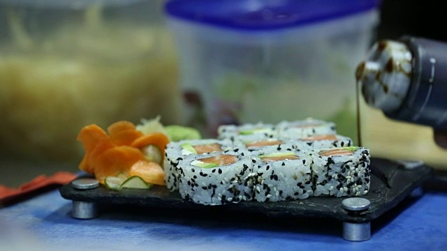 寿司视频素材