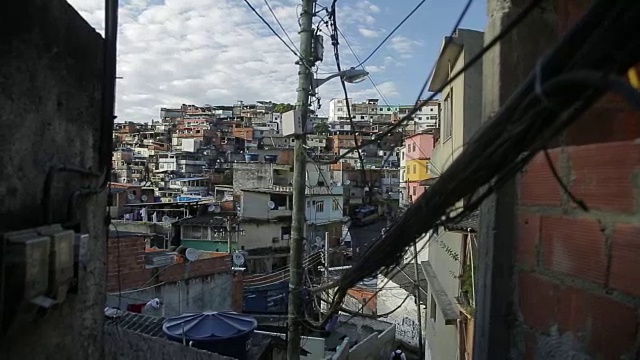 VIDIGAL HILL -贫民窟-里约热内卢DE JANEIRO视频下载