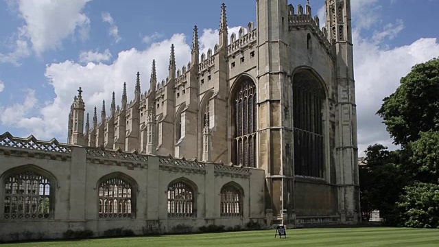 国王学院教堂，剑桥，剑桥郡，英国，欧洲视频素材