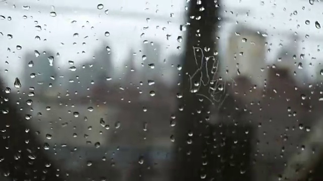 多雨的地铁车厢视频下载