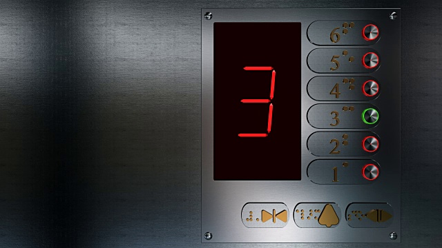 关闭电梯控制面板上升视频下载