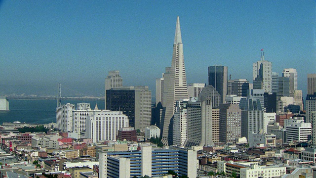 旧金山天际线/加州视频素材