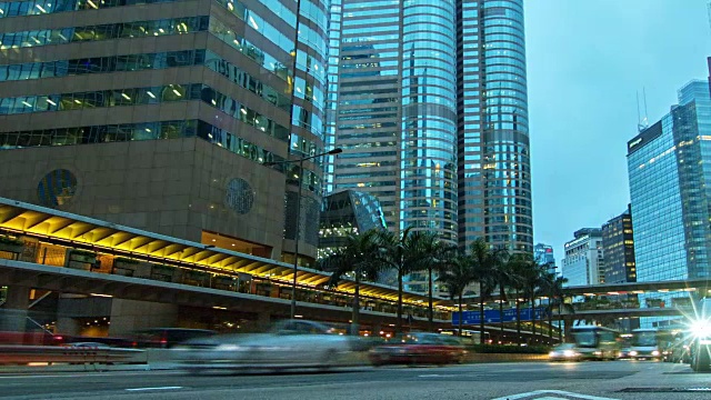 香港的道路视频素材