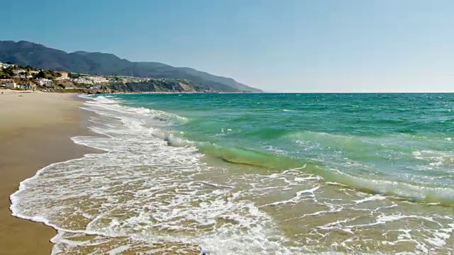 水完美的白色沙滩视频下载