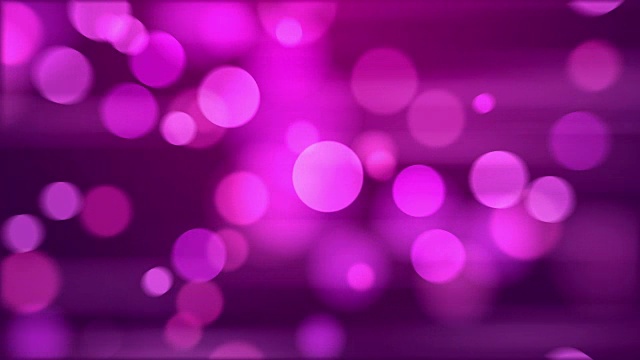 4k抽象紫色散景背景。无缝循环视频素材