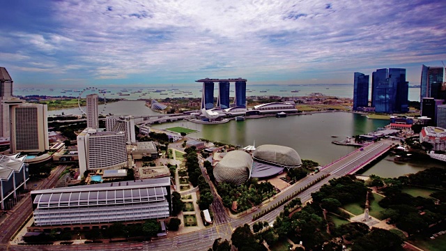 新加坡全景视频素材