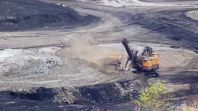 煤矿视频素材