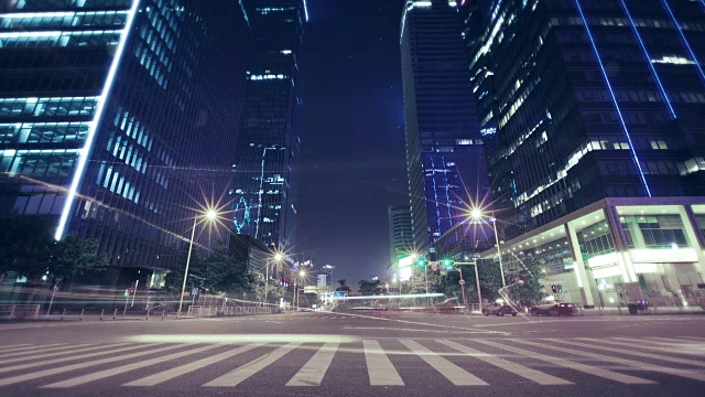 中国深圳的摩天大楼视频素材