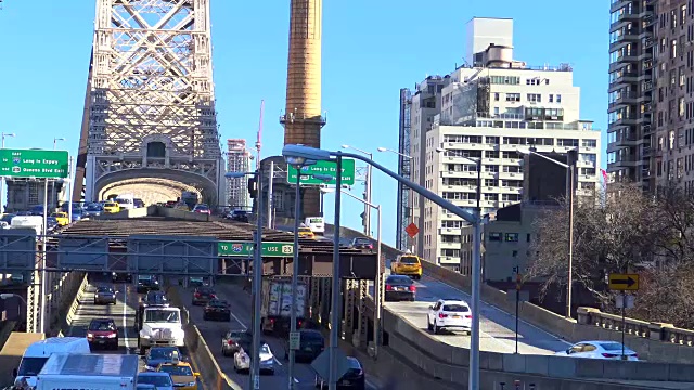 纽约市曼哈顿圣桥59号视频素材