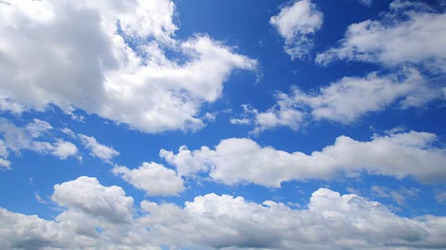 美丽的时间流逝的云景视频下载