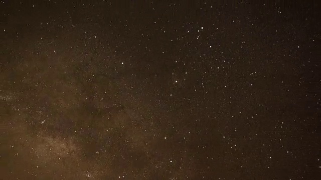银河系的中心视频素材