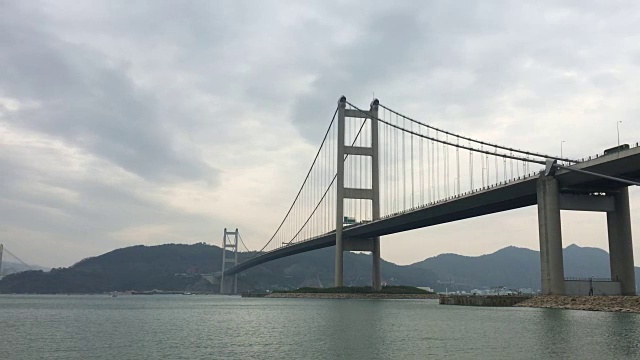 香港青马桥，多云视频下载