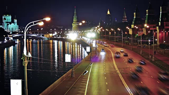 在莫斯科的路视频素材