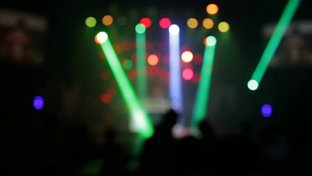 舞台灯光视频素材
