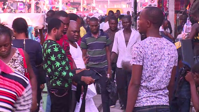 市中心拉各斯,尼日利亚视频下载