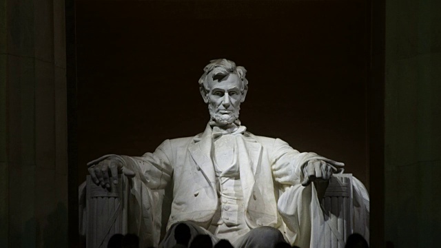 美国华盛顿林肯纪念堂视频下载