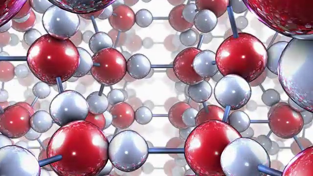 水冰分子晶格视频下载