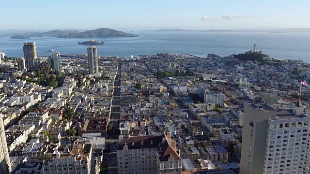 旧金山航空公司视频素材