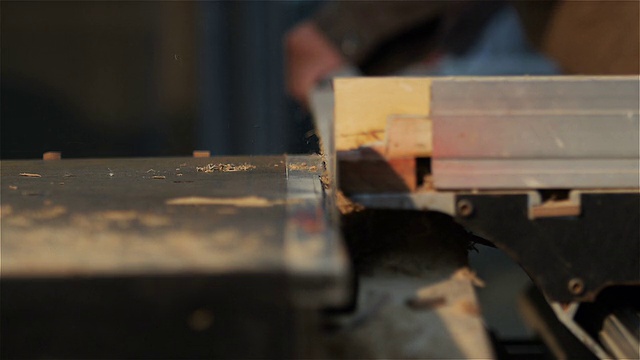 环形锯木厂视频素材