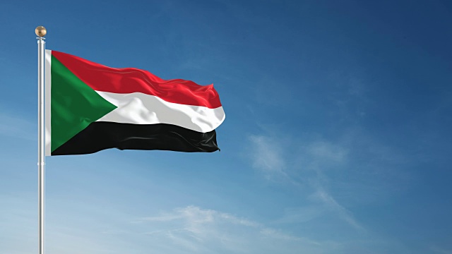 4K苏丹旗-可循环视频下载