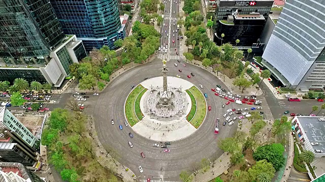 墨西哥城的独立纪念碑视频下载