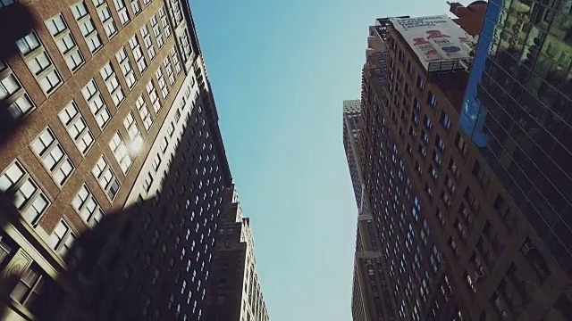 纽约摩天大楼视频素材