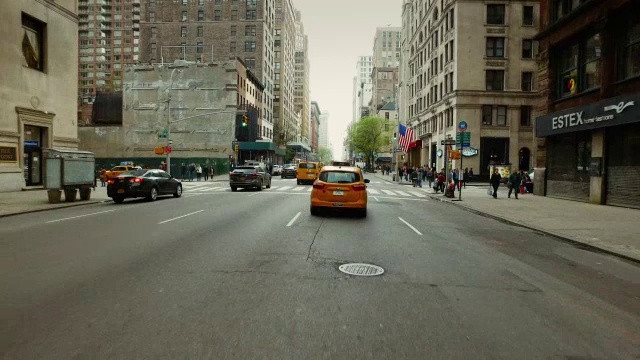 POV在纽约开车视频下载