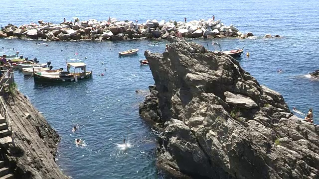 悬崖跳水，五店，意大利视频下载