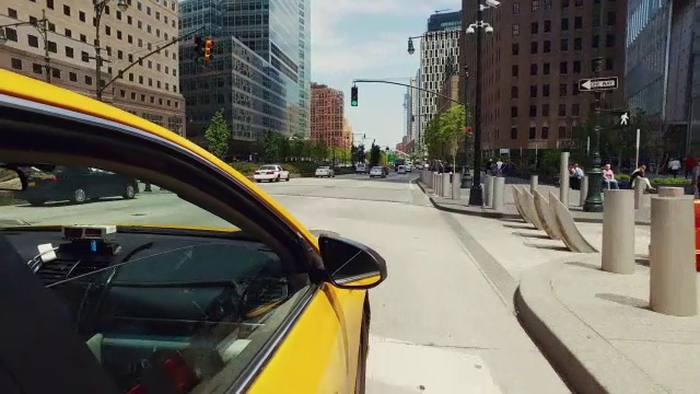 黄色出租车在纽约驾驶视频下载
