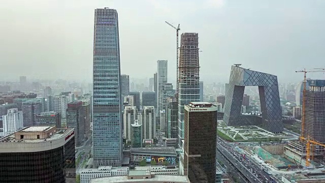 时间Lapse-Beijing天际线视频素材