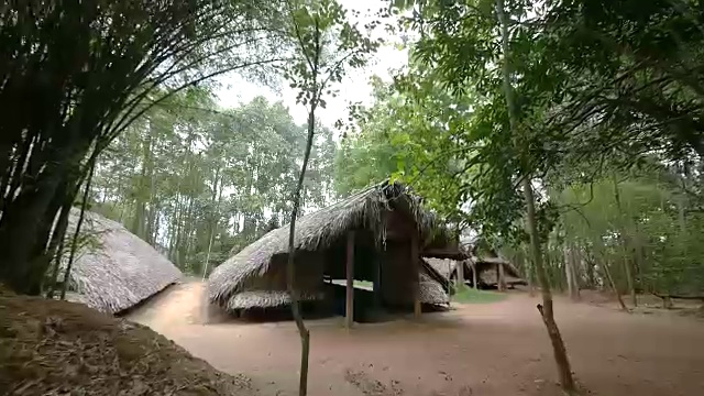 传统的越南的房子。视频素材