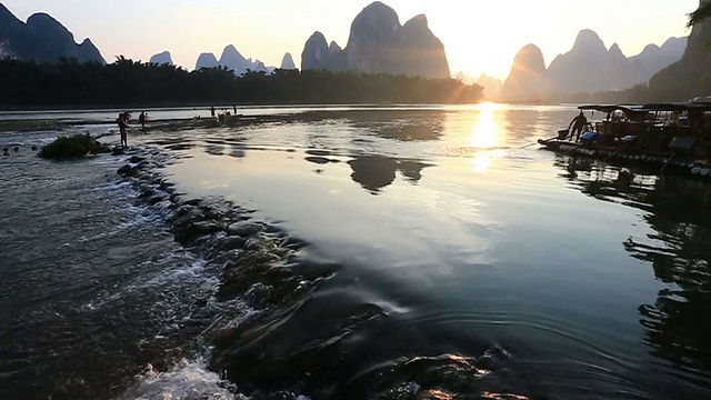 桂林山水甲天下视频素材