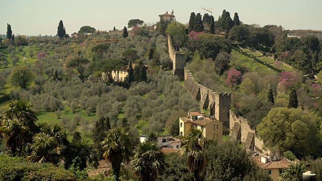 古城墙/意大利的佛罗伦萨视频下载