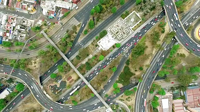墨西哥城的空中交通视频下载