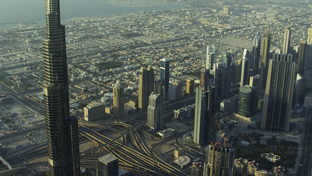 迪拜航拍19视频素材