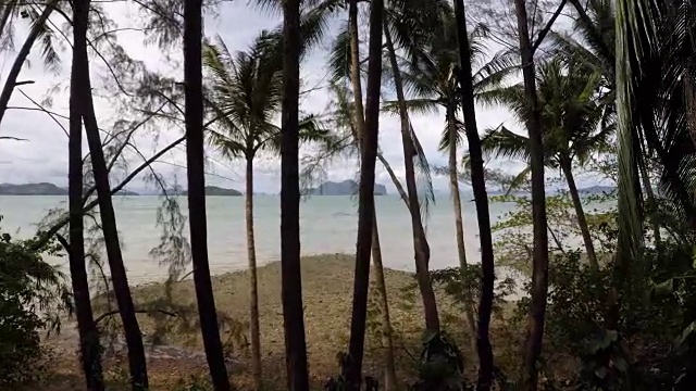 安达曼海。泰国普吉岛攀雅湾视频下载
