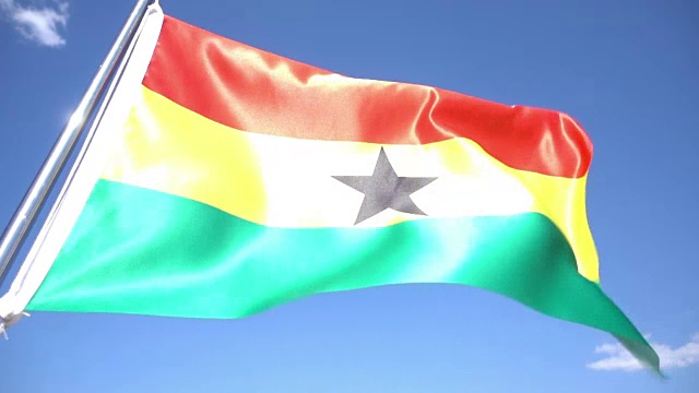 加纳国旗视频下载
