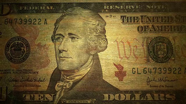 10美元钞票-垃圾摇滚，4K视频下载
