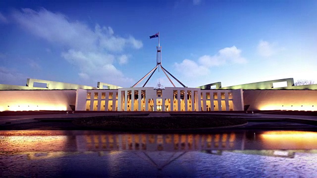 澳大利亚堪培拉议会大厦视频下载