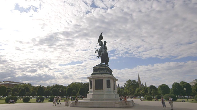 维也纳雕像间隔拍摄视频下载