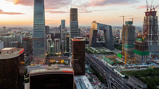 时光流逝——北京现代摩天大楼(WS HA Panning)视频下载