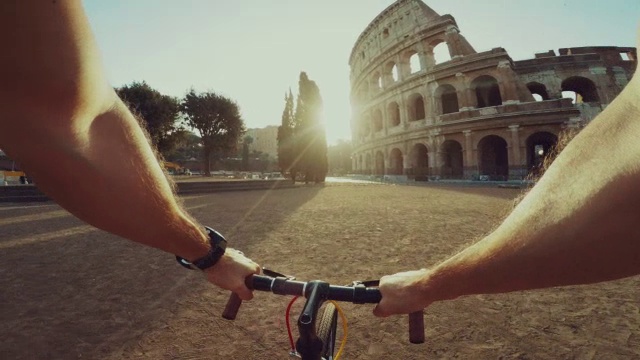 观点POV自行车到罗马竞技场视频下载