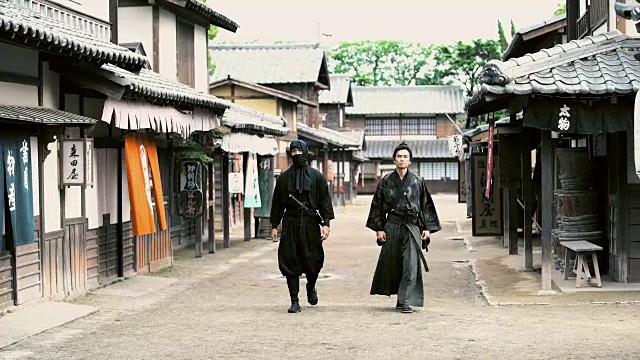 古代日本的忍者和武士视频下载