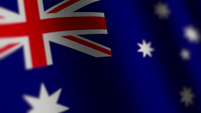 澳大利亚国旗环视频下载