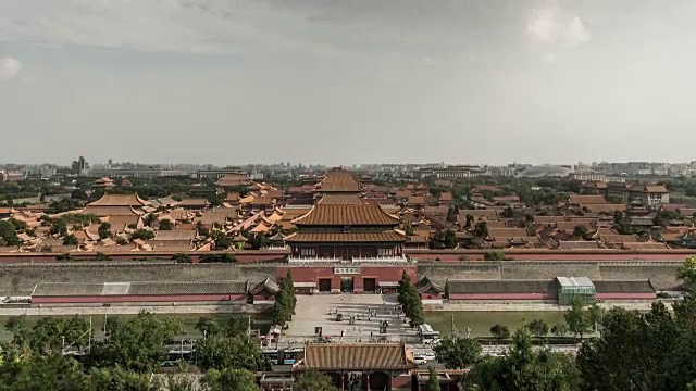 时光流逝-北京紫禁城(HA pan)视频素材