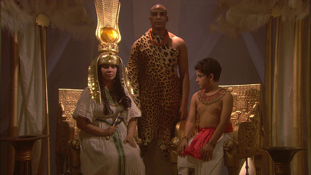 珠宝,古埃及文明,翻拍,传统视频素材